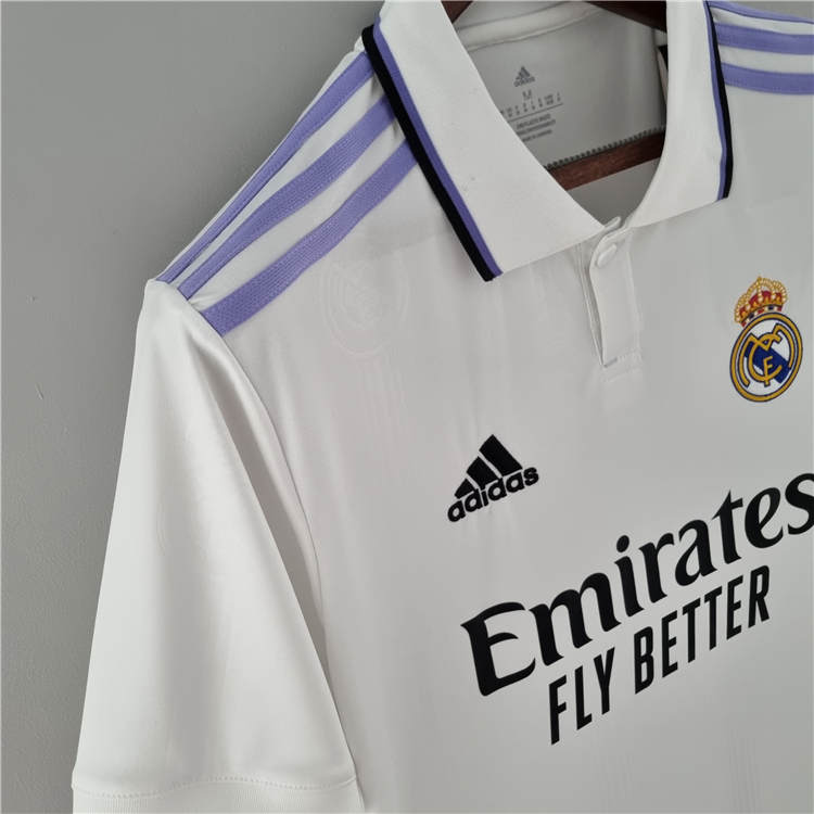 Real Madrid 22/23 Home White Soccer Jersey Football Shirt - Click Image to Close